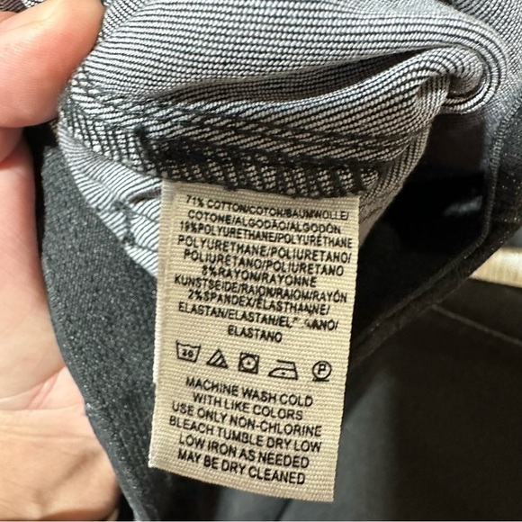 Free People Drapey A Line Pull On  Bell Bottoms Flare Jeans 29 Black ob890046 - Picture 7 of 9